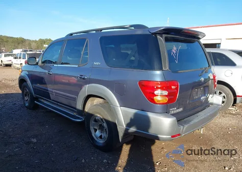 2002 Toyota Sequoia Sr5 V8 z USA, uszkodzony, nr VIN 5TDZT34A02S121503